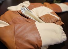 Load image into Gallery viewer, Women's Patchwork Leather Crop