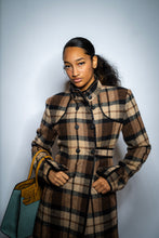 Load image into Gallery viewer, Womens Plaid Coat