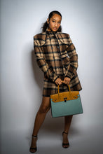 Load image into Gallery viewer, Womens Plaid Coat