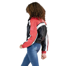 Load image into Gallery viewer, Women's Crop Moto Jacket