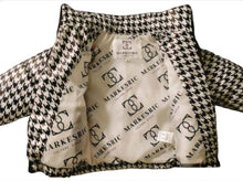 Load image into Gallery viewer, Women's Houndstooth Crop Jacket