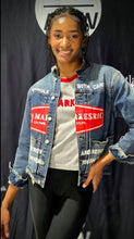 Load image into Gallery viewer, Ladies Denim Jacket