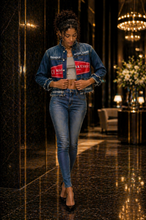 Load image into Gallery viewer, Ladies Denim Jacket