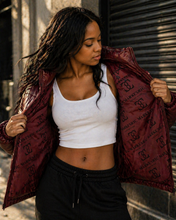 Load image into Gallery viewer, Women's Puffer Crop Jacket