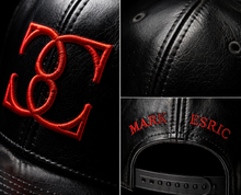 Load image into Gallery viewer, ME Leather Snapback Hat