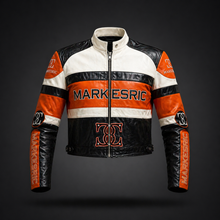 Load image into Gallery viewer, Women's Leather Crop Jacket