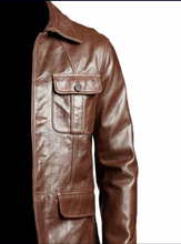 Load image into Gallery viewer, 70's Inspired Leather Coats