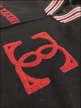 Load image into Gallery viewer, Black Varsity Jacket