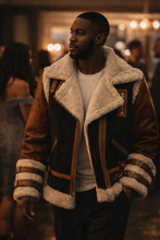 Load image into Gallery viewer, MARKESRIC Shearling Jacket
