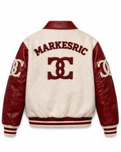 Load image into Gallery viewer, Cream and Burgundy
