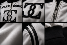 Load image into Gallery viewer, Black and White Leather Crop
