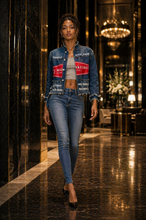 Load image into Gallery viewer, Ladies Denim Jacket
