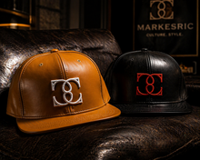 Load image into Gallery viewer, ME Leather Snapback Hat
