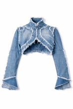 Load image into Gallery viewer, Womens Chest Crop Denim
