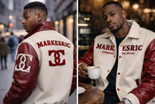 Load image into Gallery viewer, Cream and Burgundy
