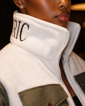 Load image into Gallery viewer, Womens High Collar Crop jacket
