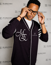 Load image into Gallery viewer, Navy-Blue MarkEsric signature cardigan
